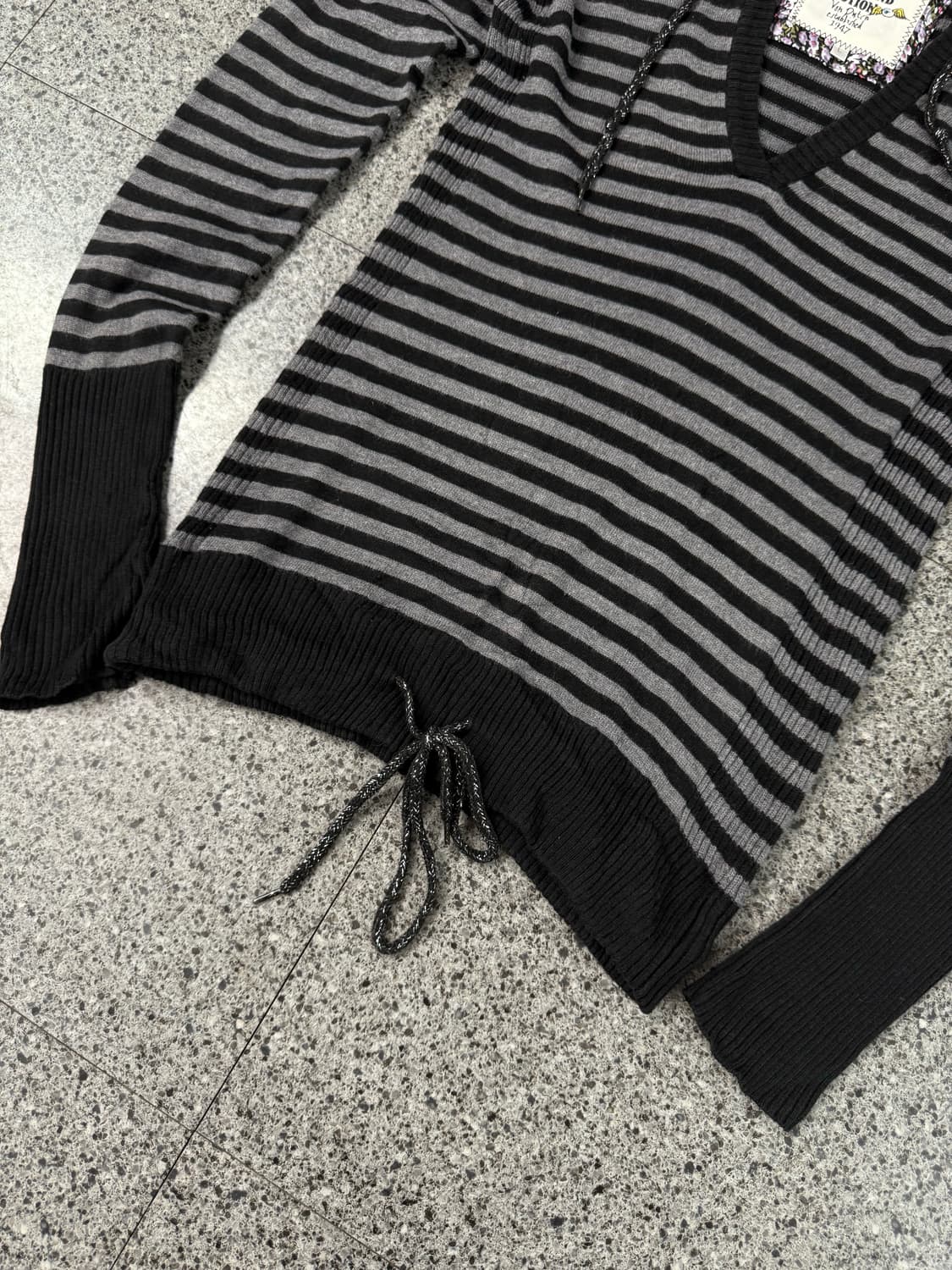 vondutch striped hoodie 상품이미지3