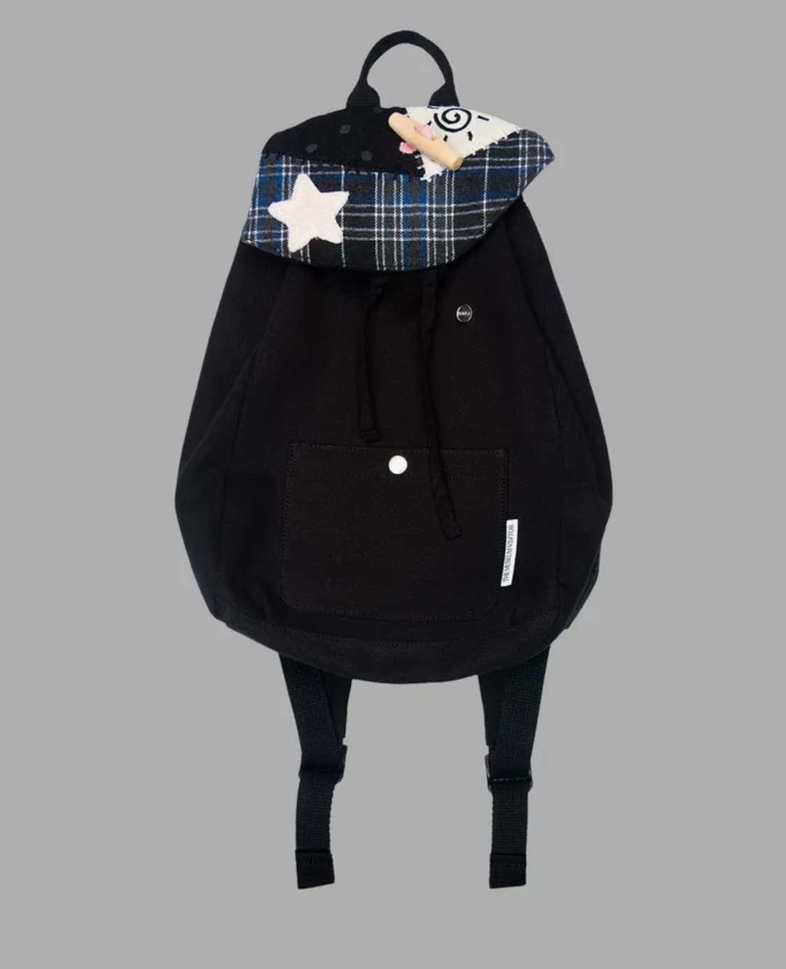 더뮤지엄비지터 백팩 PATCHWORK STRING MINI BACKPAC 상품이미지1