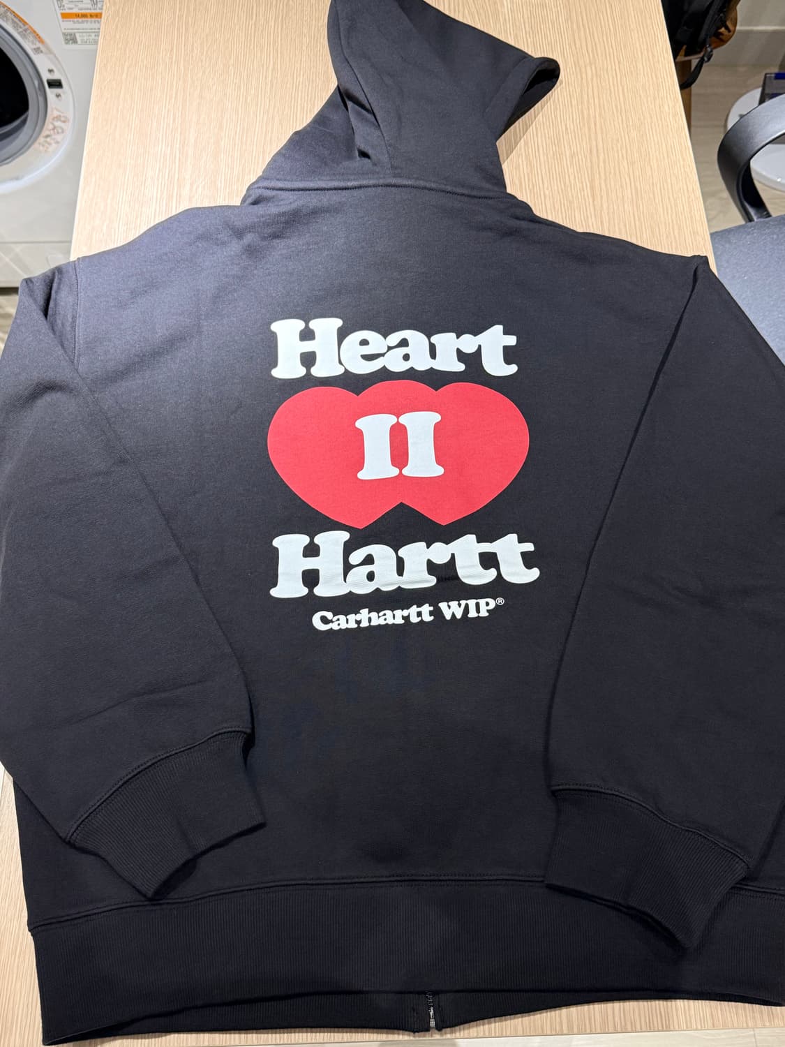 칼하트WIP 하트 투 하트 스웨트 자켓 후드 집업 상품이미지3