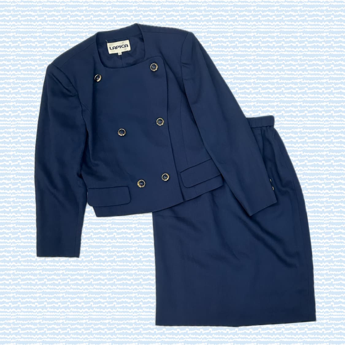 재팬 LAPICA 네이비 고딕풍 일본 빈티지 정장 교복  상품이미지1