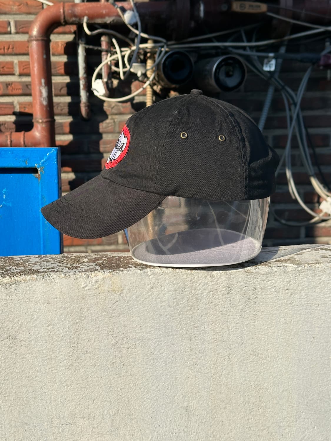 [F] anvil 앤빌 블랙 볼캡 모자 상품이미지3