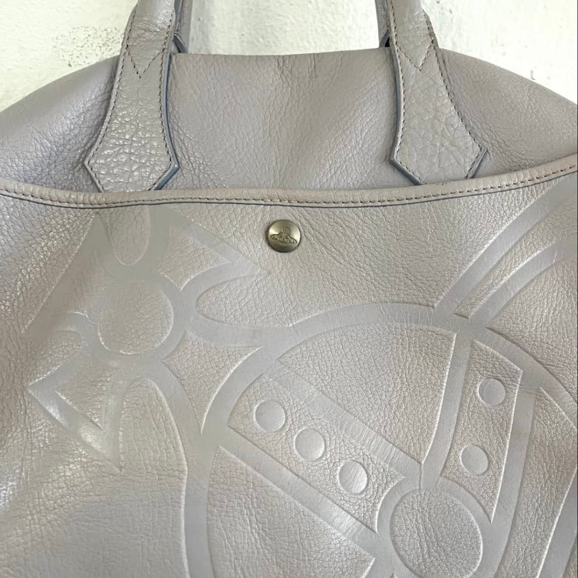 비비안웨스트우드 빈티지 레더 숄더백 상품이미지2