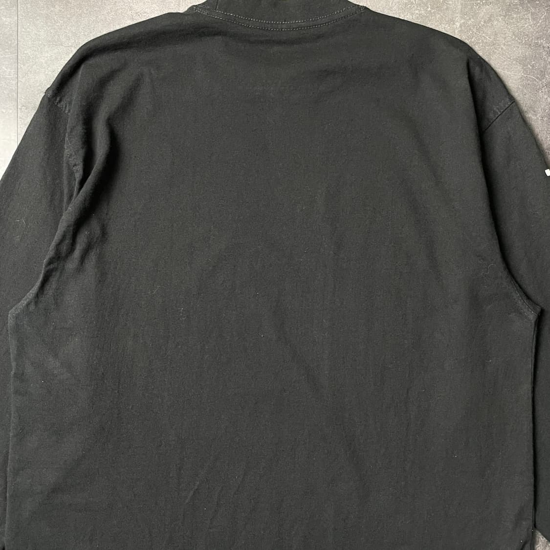 DICKIES 디키즈 블랙 레터링 코튼 긴팔 티셔츠 A01024 상품이미지7