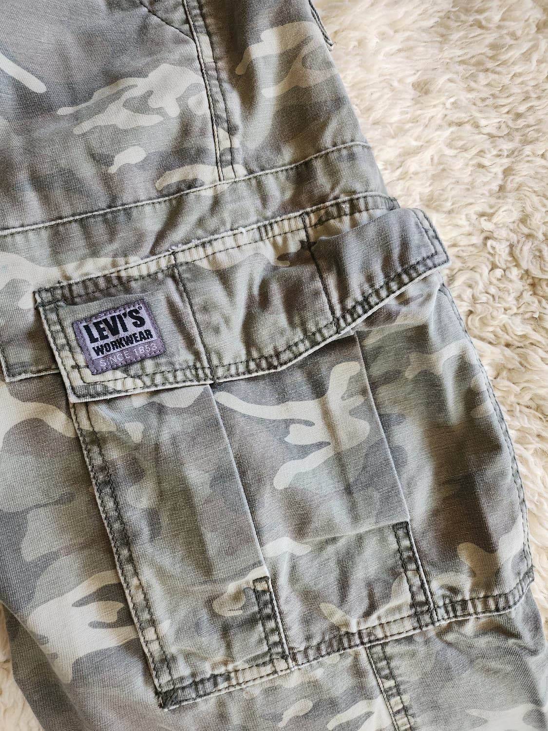 리바이스 카모 카고 팬츠 상품이미지3