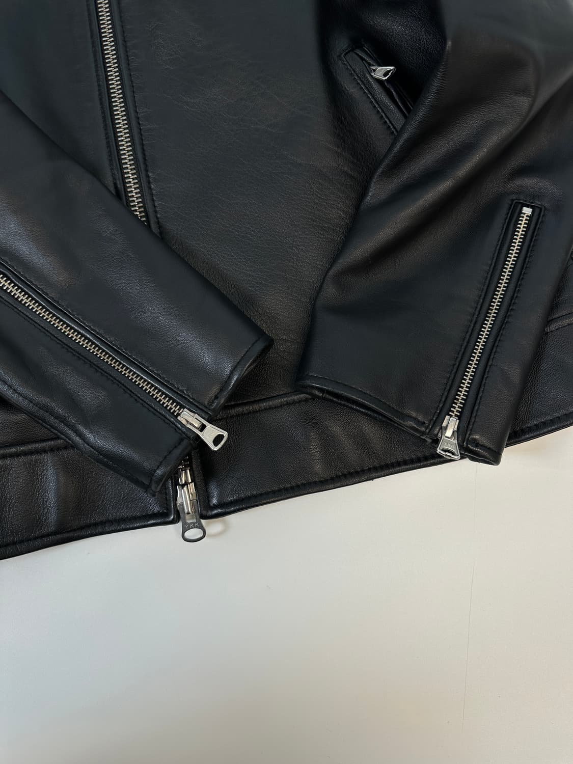 커버낫 양가죽 싱글 자켓 상품이미지5