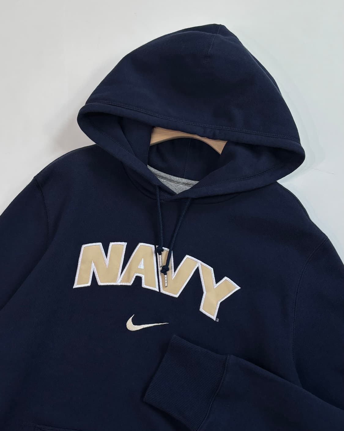 Nike 나이키 NAVY 스우시 네이비 후드티 상품이미지1
