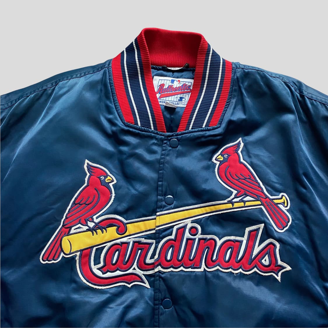 (2XL)스타터 세인트루이스 카디널스 스타디움자켓 상품이미지2