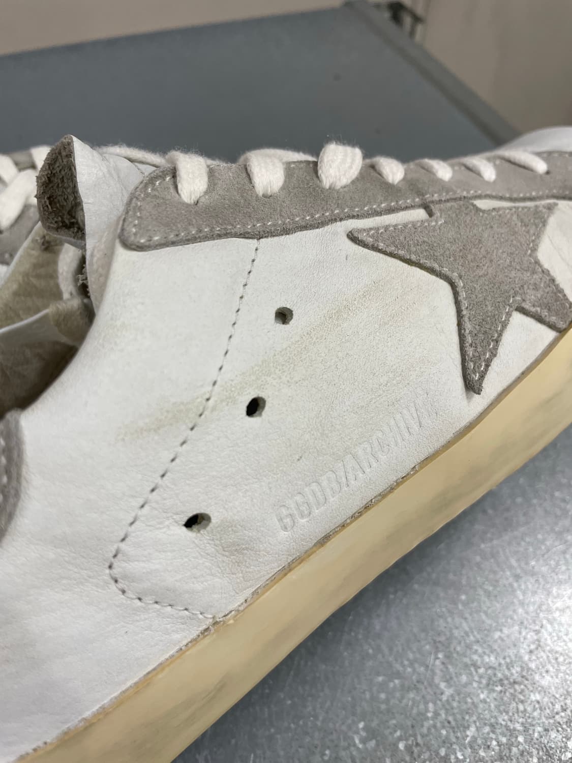 골든구스 슈퍼스타 화이트 스니커즈 41 상품이미지7