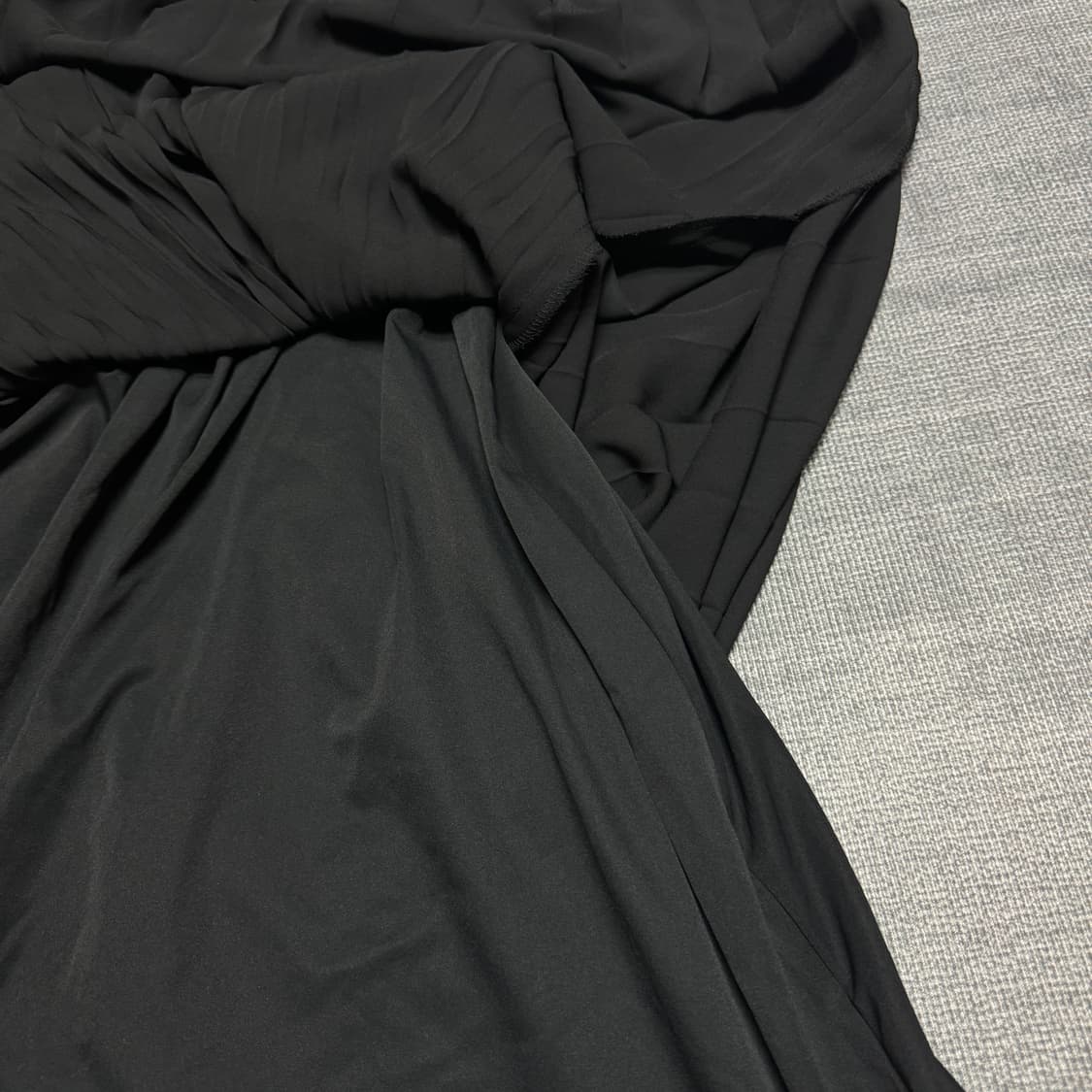 여) 유니클로 플리츠 스커트 블랙 상품이미지6