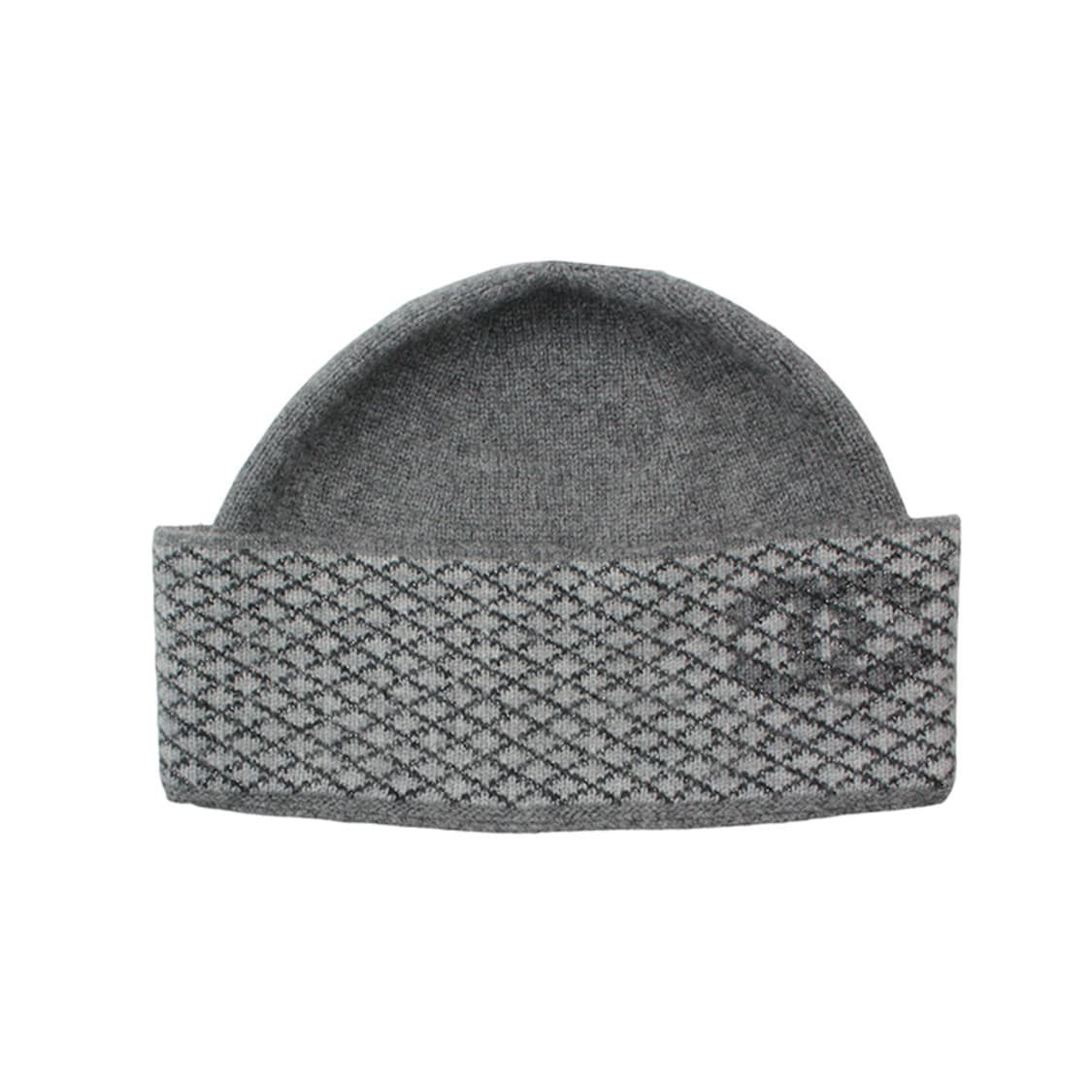 샤넬 CC로고 그레이 캐시미어 비니 모자 상품이미지3