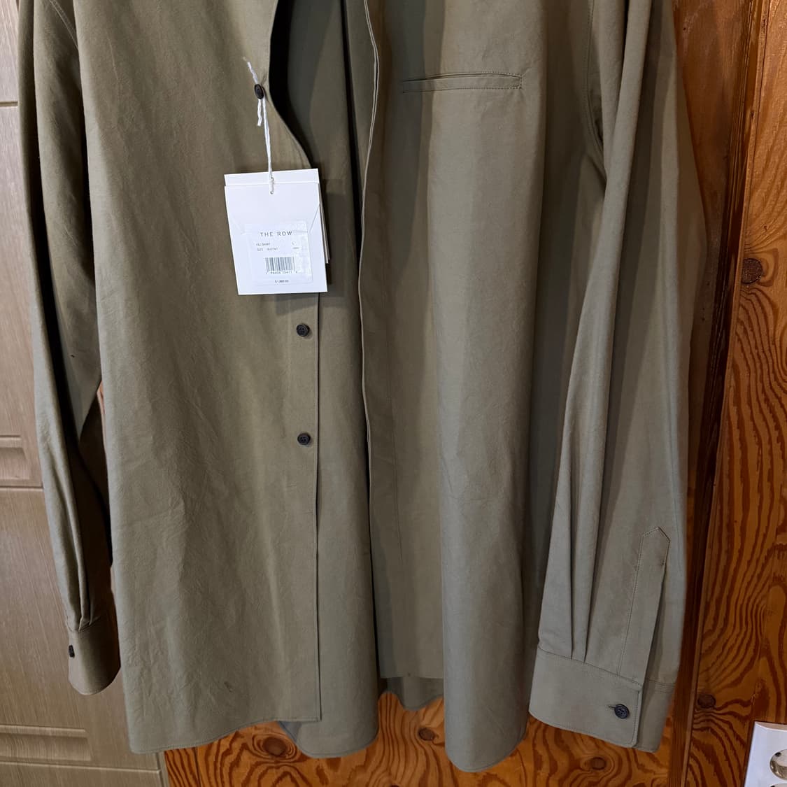 새상품) 더 로우(the row) 23 F/w 필리 셔츠  상품이미지6