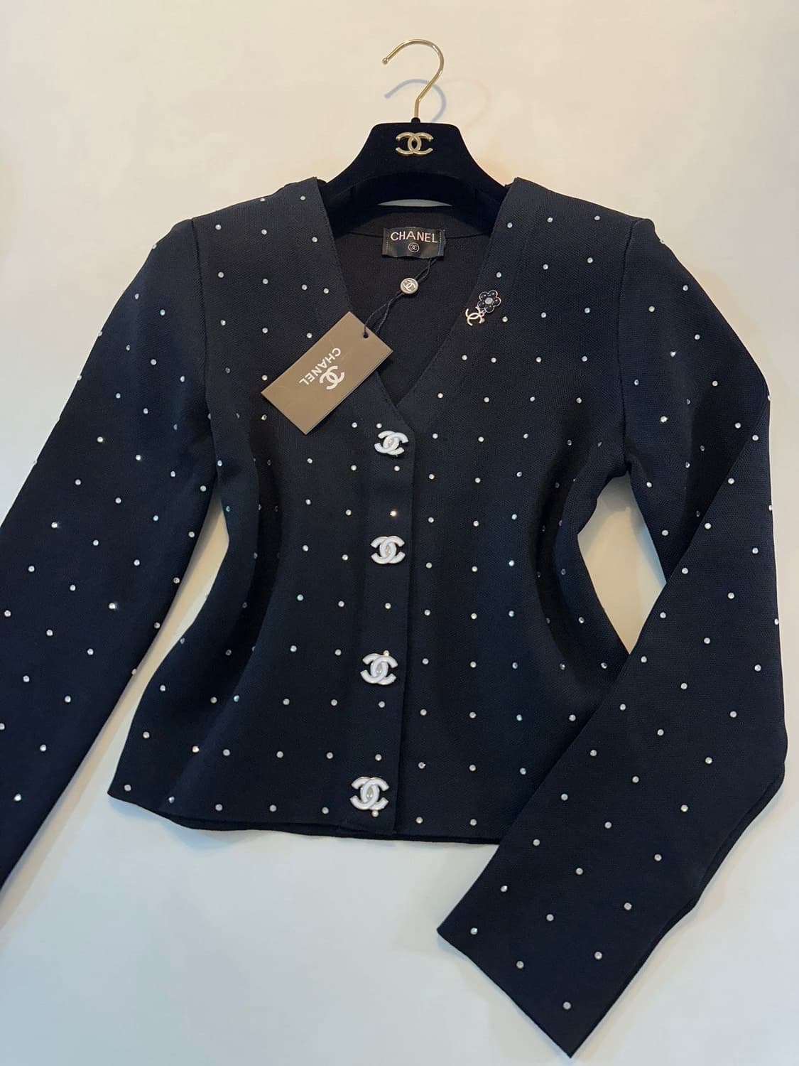 (새상품)샤넬 가디건 상품이미지1