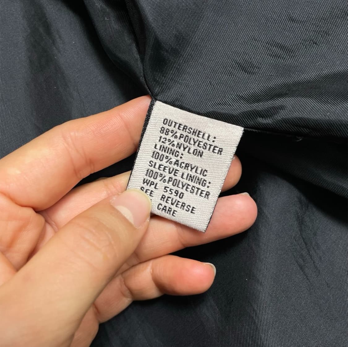 캘빈클라인 Calvin klein 블랙 더블버튼 후드 패딩 S (공용) 상품이미지4