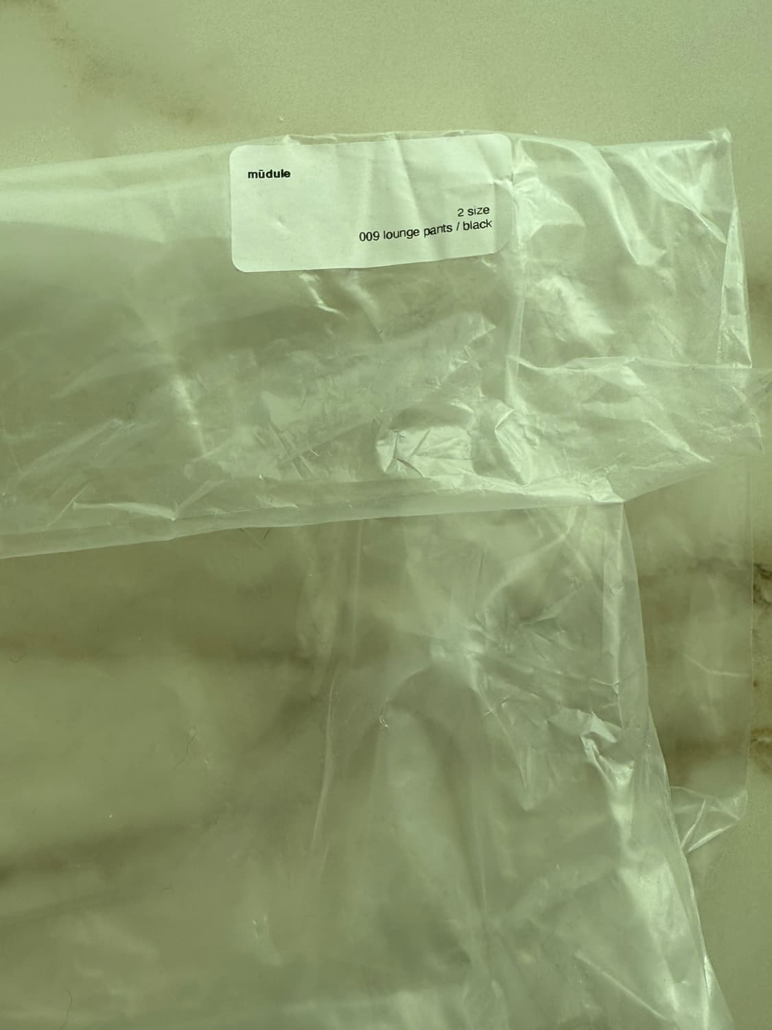 머듈 라운지 팬츠 블랙 2사이즈 상품이미지2