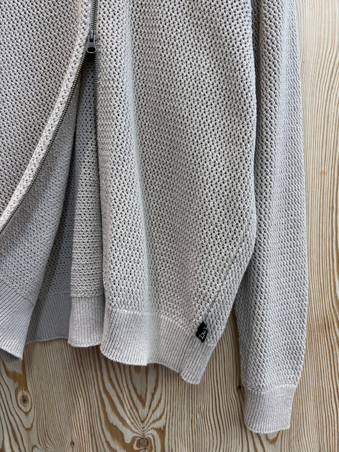 디스이즈네버댓 니트 집업 상품이미지3