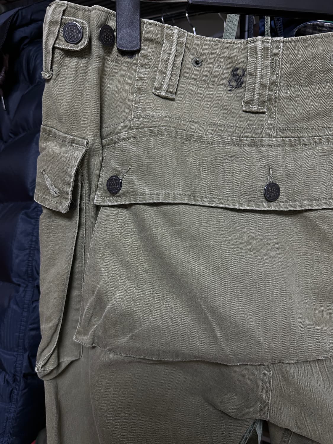 (30-31) 폴로 랄프로렌 P44 HBT몽키팬츠 30x30 상품이미지4