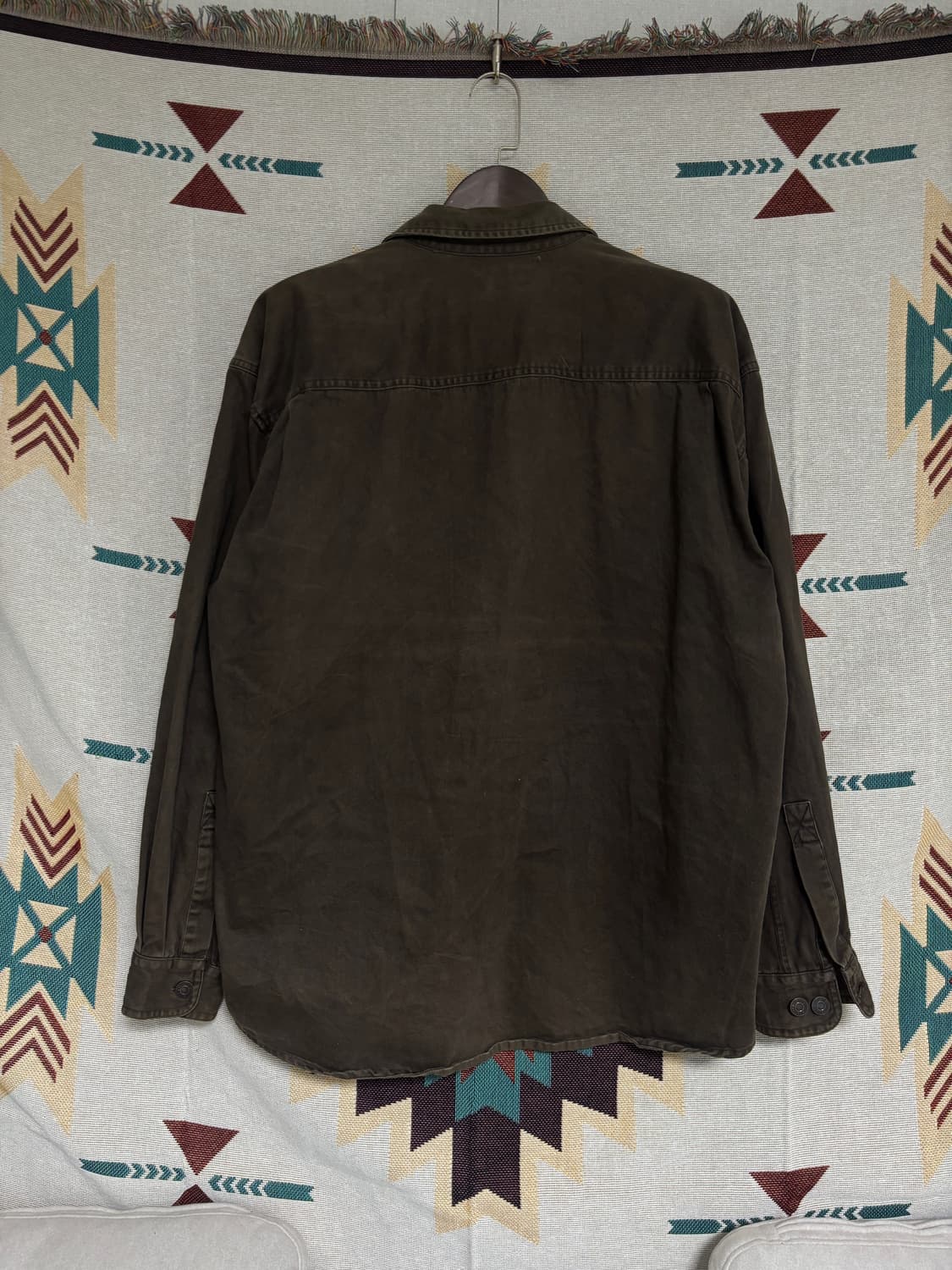 리바이스 워크 셔츠 브라운 XL 상품이미지6