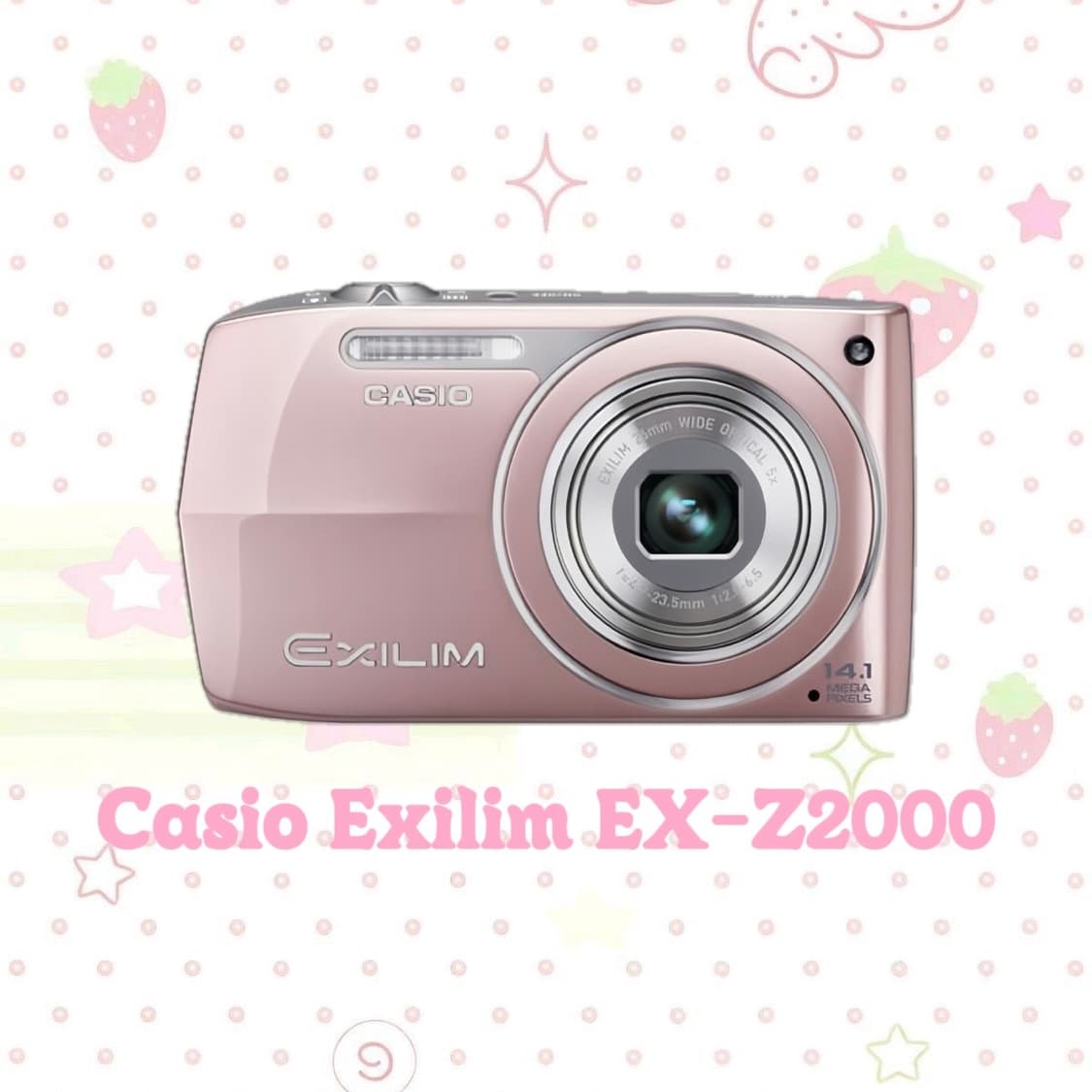 [*한국어🍀/작례O] 카시오 엑슬림 EX-Z2000 디지털 카메라 디카 상품이미지1