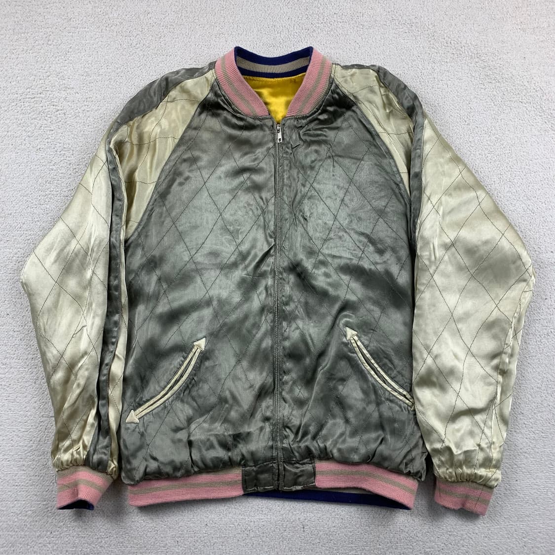 IOLANI 일본 빈티지 금붕어 스카쟌 자켓 상품이미지8