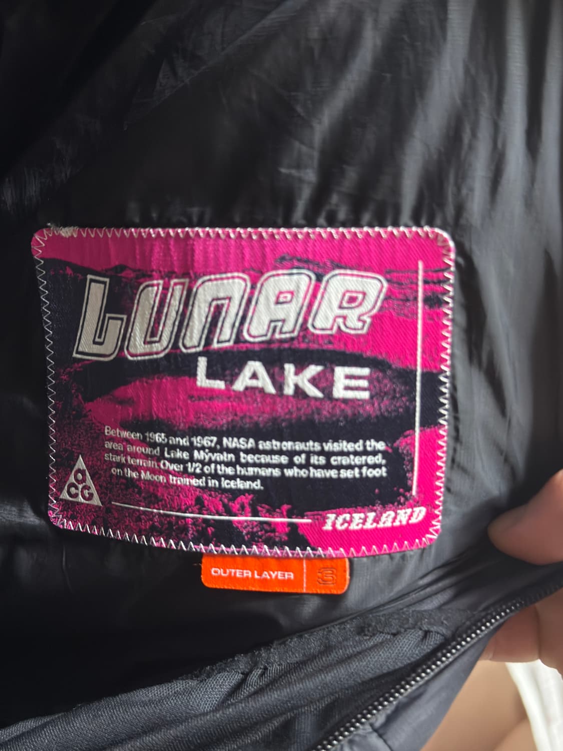 나이키 acg루나레이크 패딩 xl 판매합니다 상품이미지2