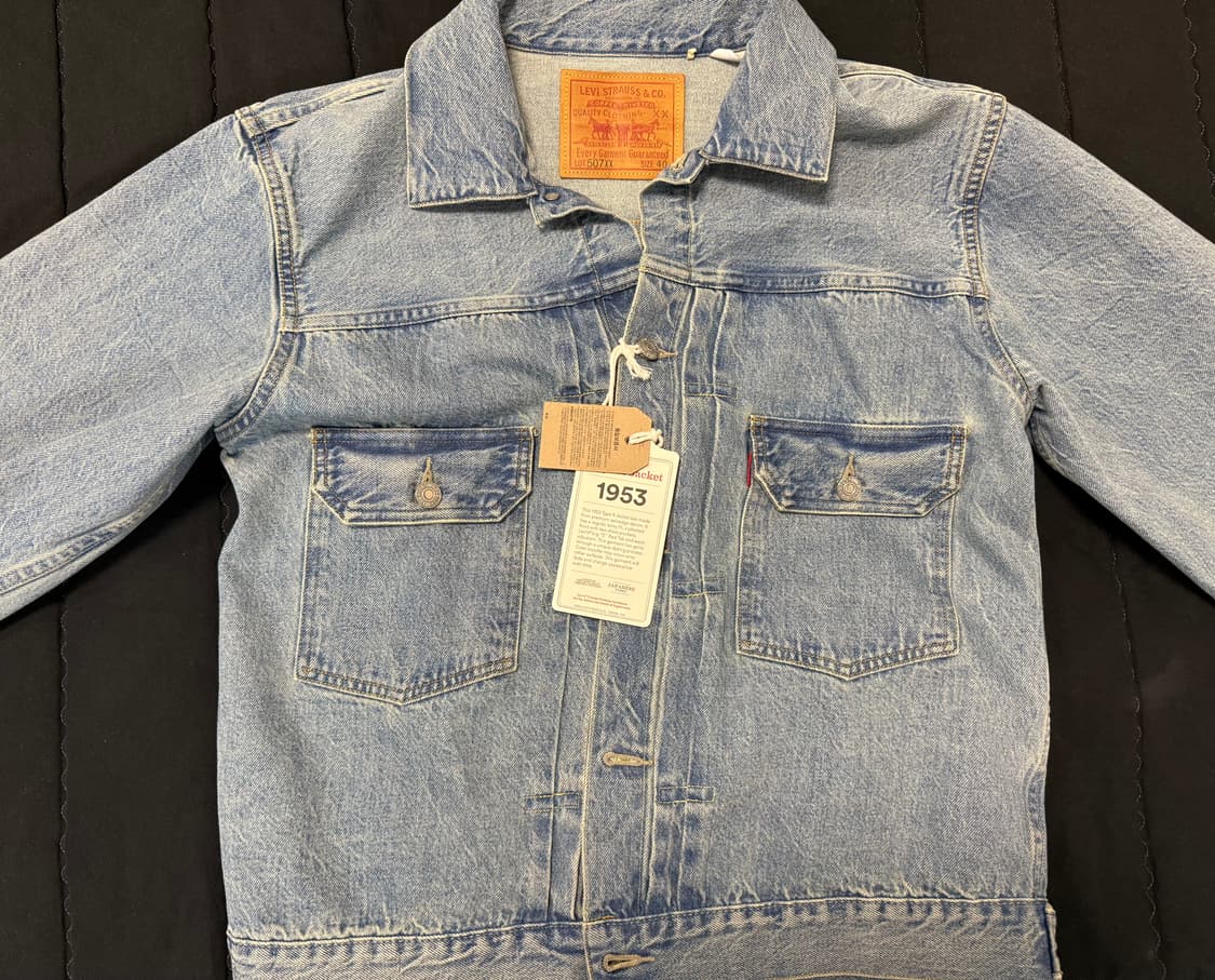 새상품) 리바이스 lvc 2세대 할리퀸 팝니다 40사이즈 상품이미지2