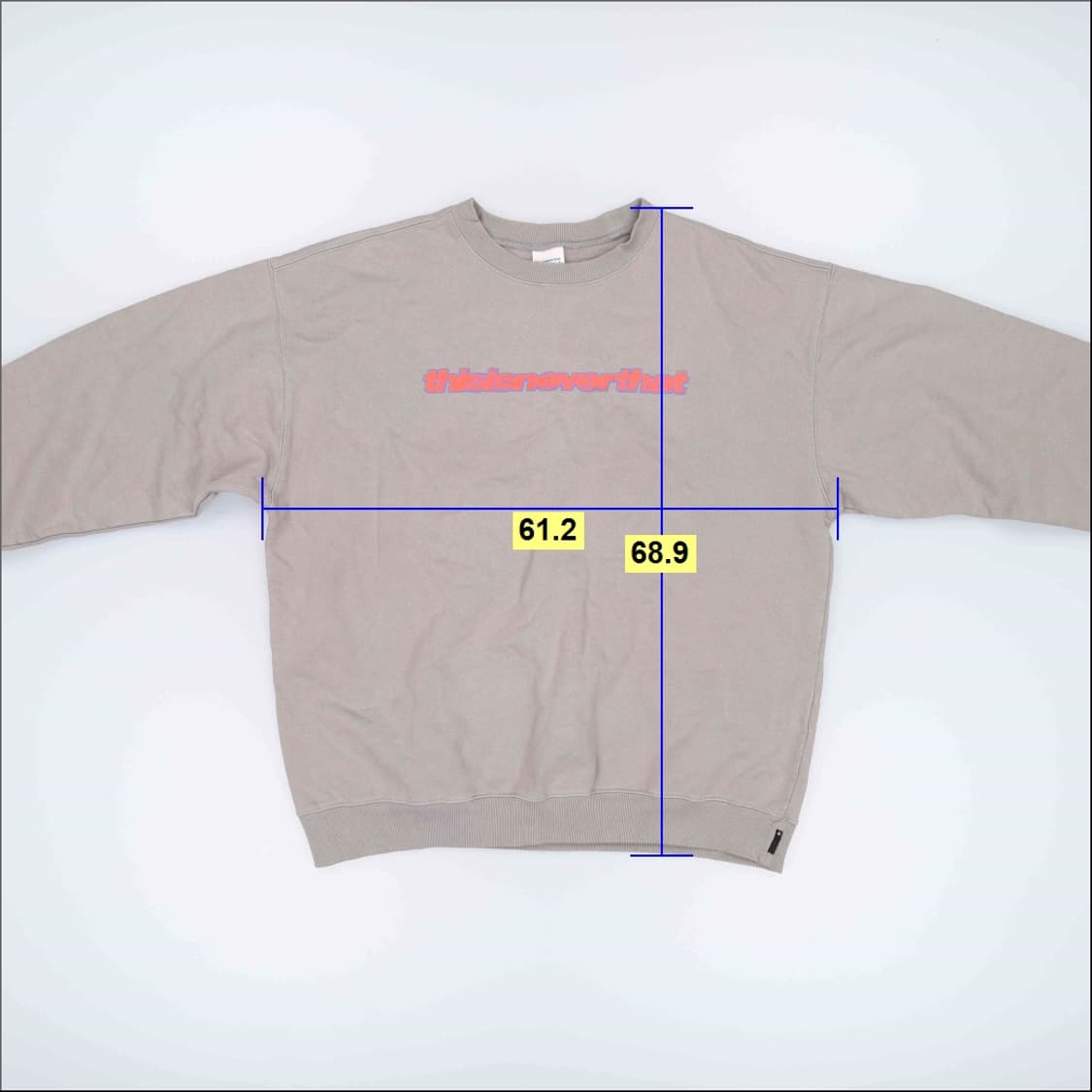 L 디스이즈네버댓 맨투맨 0123H1 상품이미지5