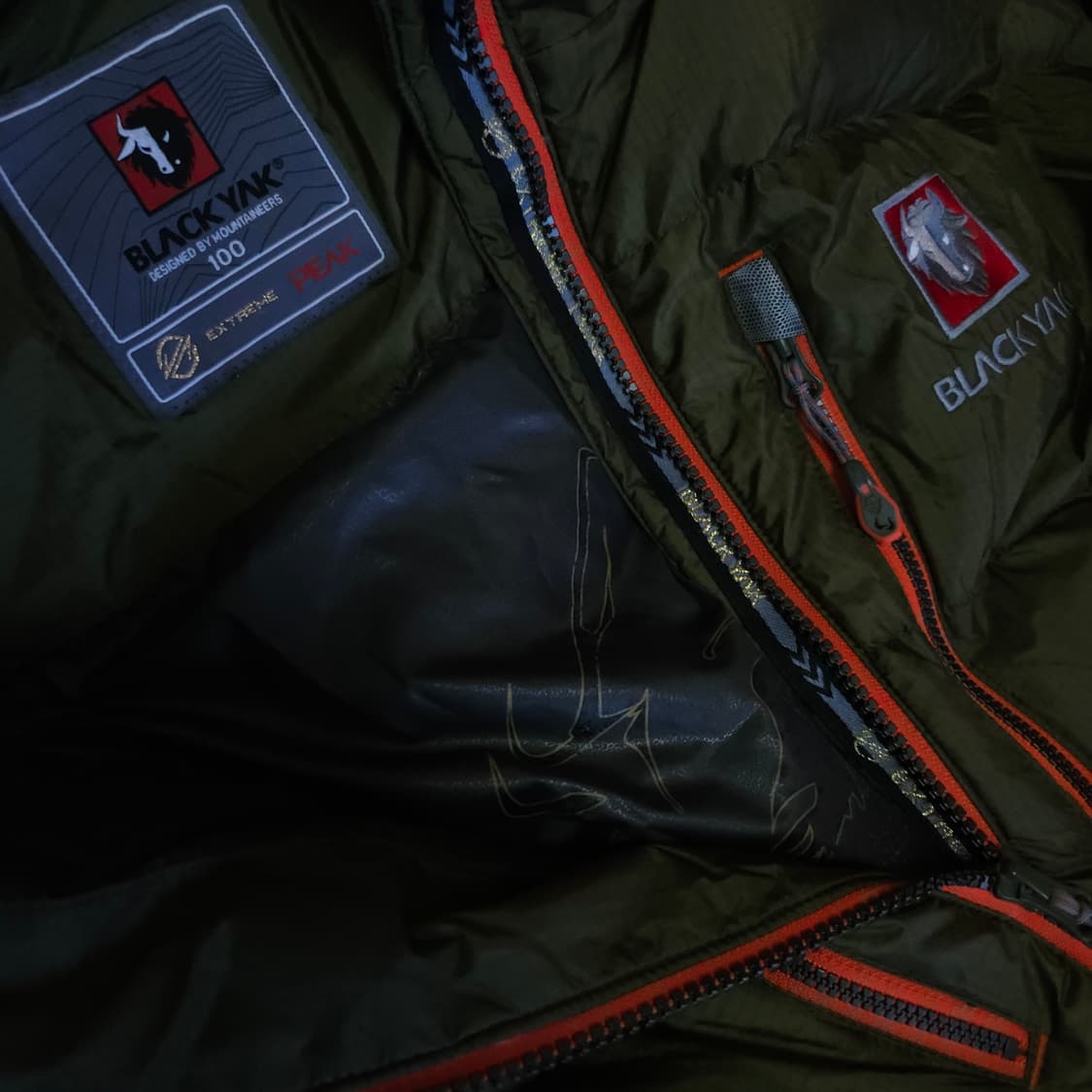 블랙야크 구스다운패딩잠바 100-105 거위턱점퍼 파카 상품이미지6