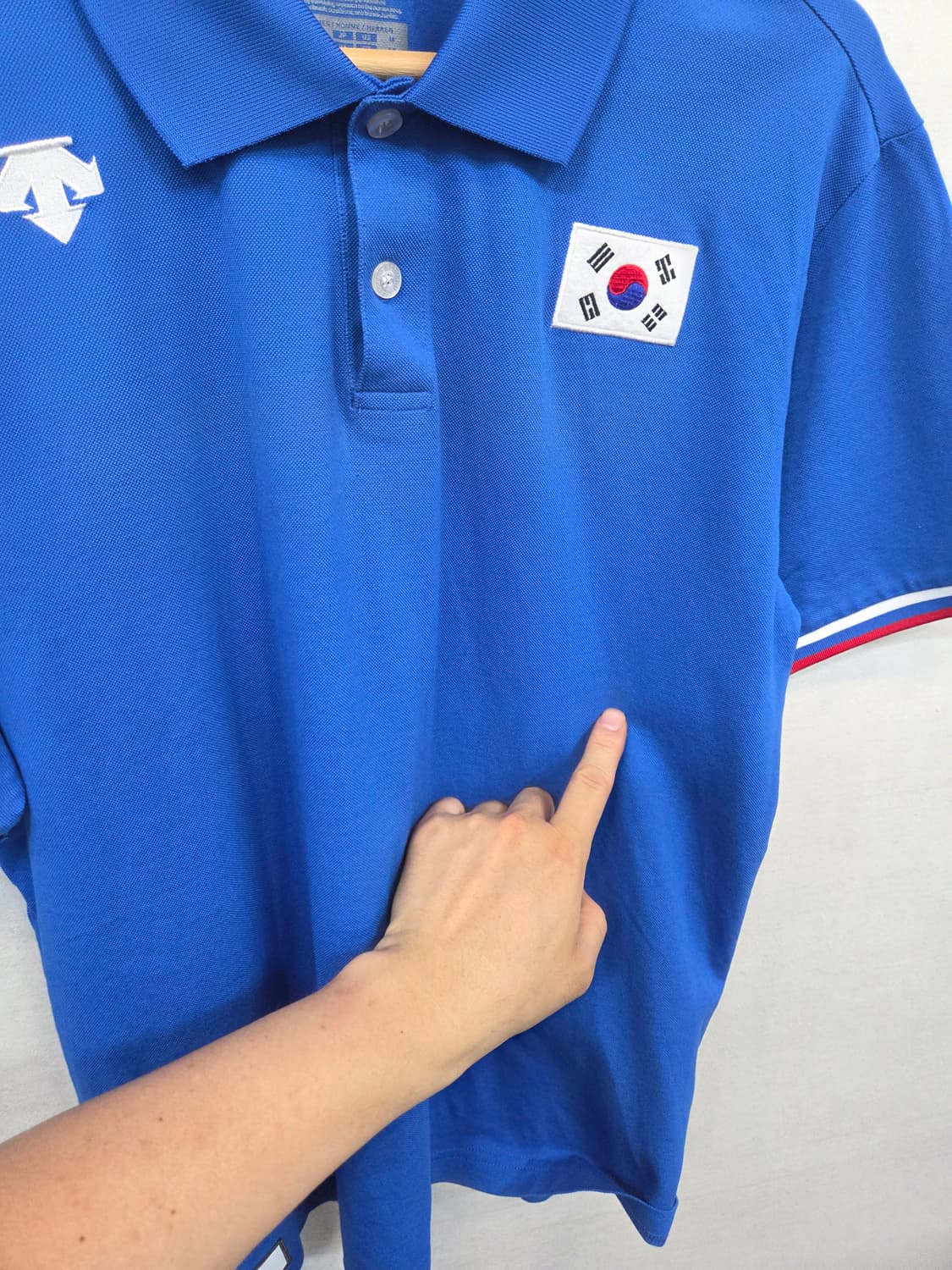 데상트 베이스볼 국대 카라반팔 xl 상품이미지7