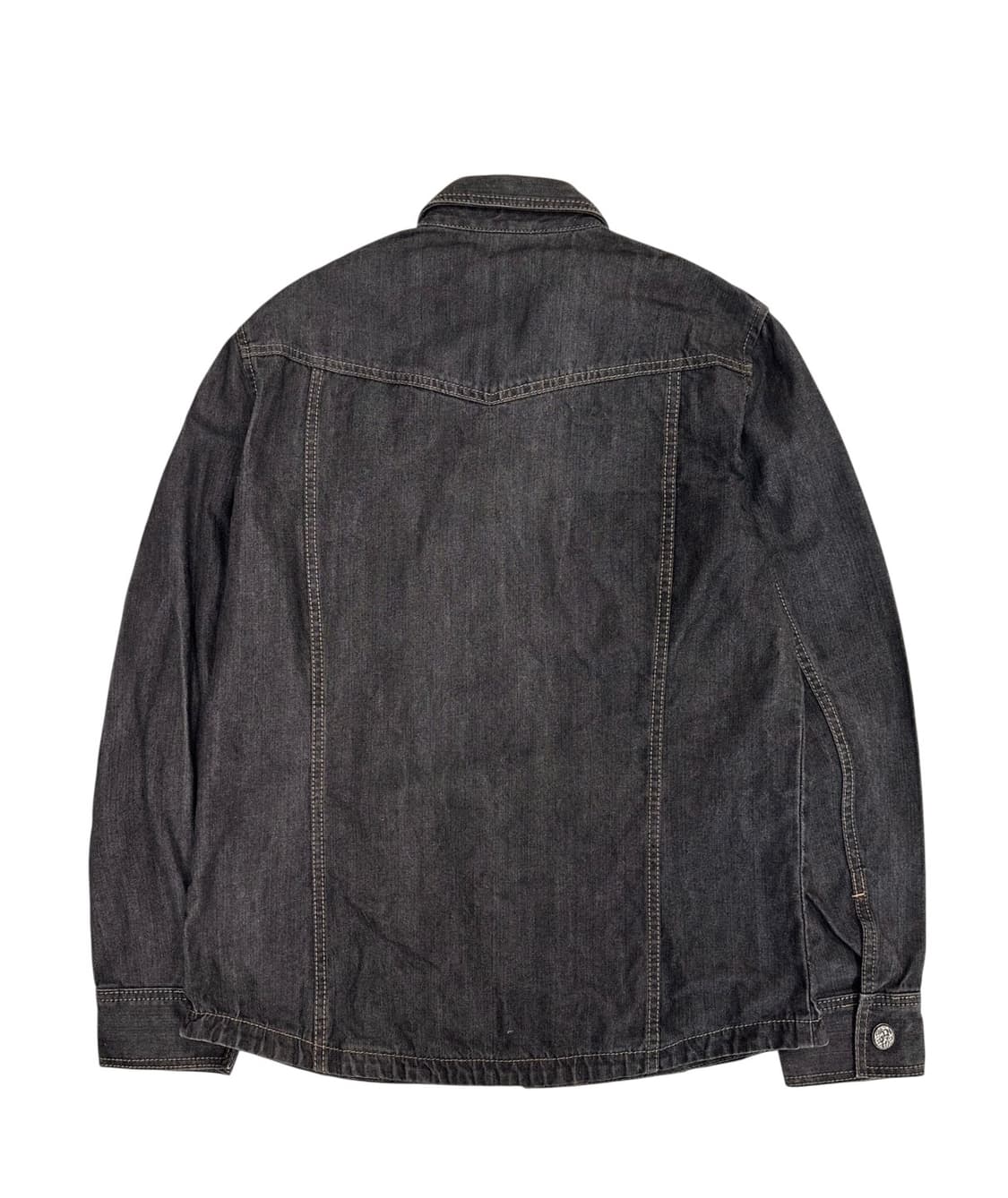 푸부 후부 데님자켓 브라운그레이 (L) 상품이미지7