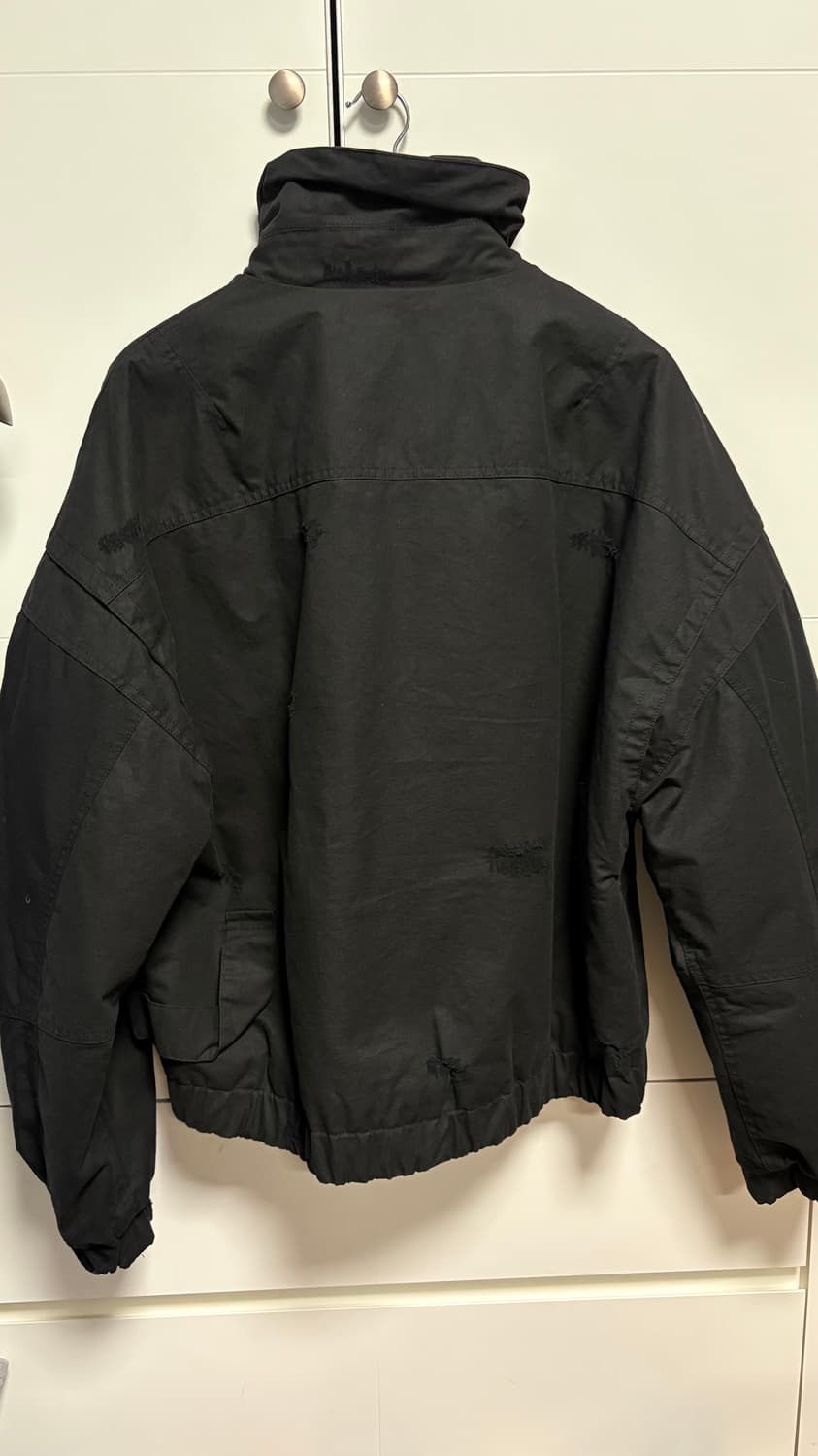 etce DESTROYED PADDED BOMBER 상품이미지8