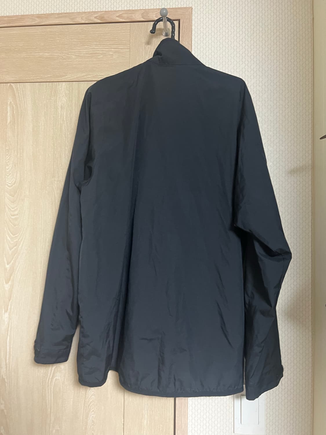 00s 나이키 솔로 스우시 올드스쿨 블랙 바람막이 윈드브레이커 상품이미지2