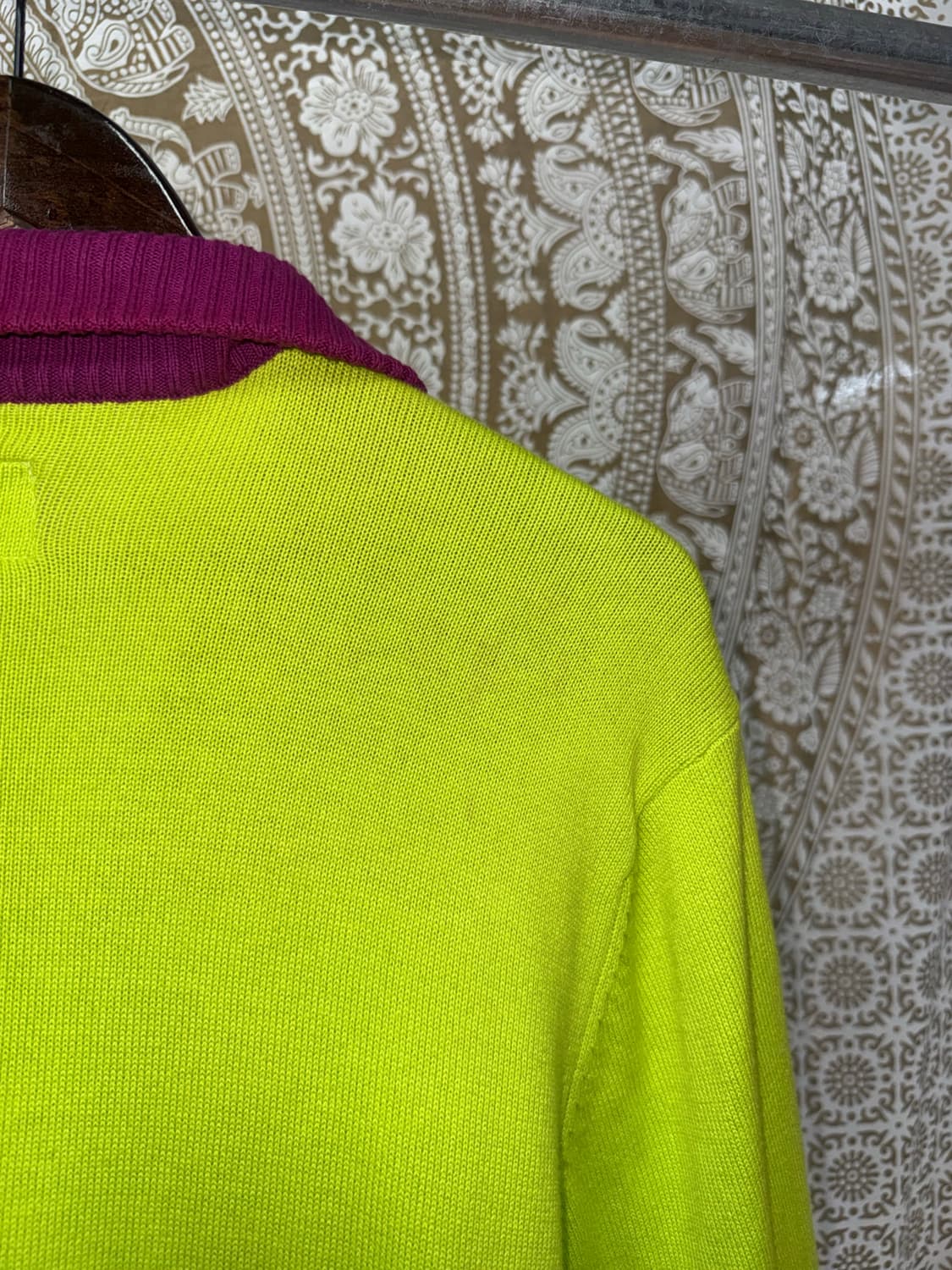 아디다스 올드스쿨 네온 멀티컬러 니트집업 자켓  상품이미지10