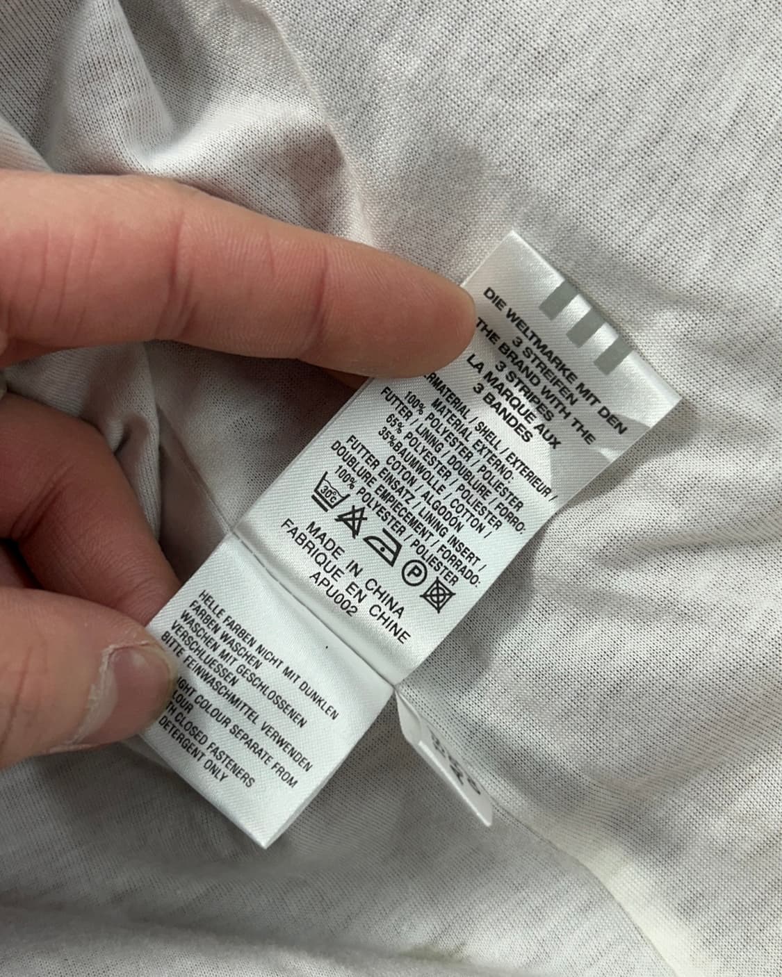 아디다스 올드스쿨 레드 바람막이  상품이미지8