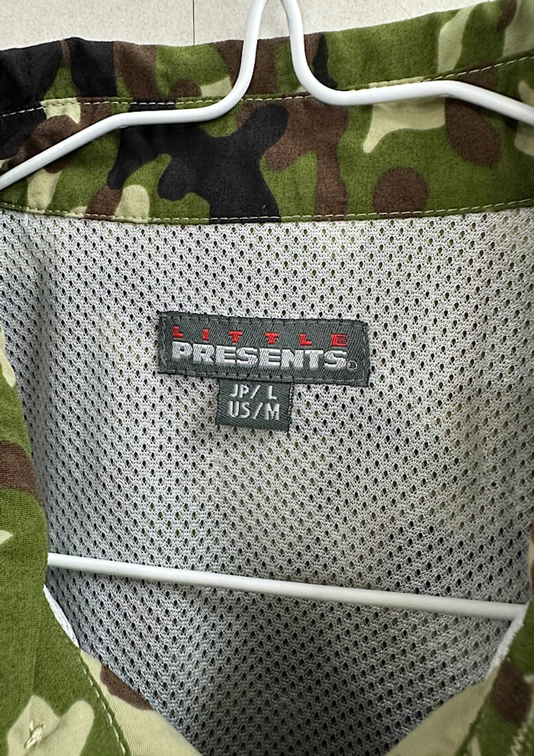 빈티지 카모 밀리터리 셔츠 L  상품이미지3