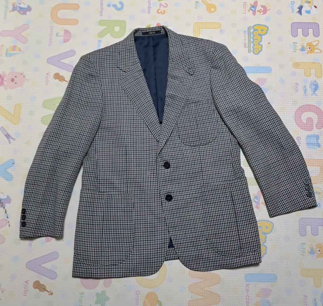 닥스 체크 모 100% 자켓 블레이저 95(봄 가을용) 상품이미지2