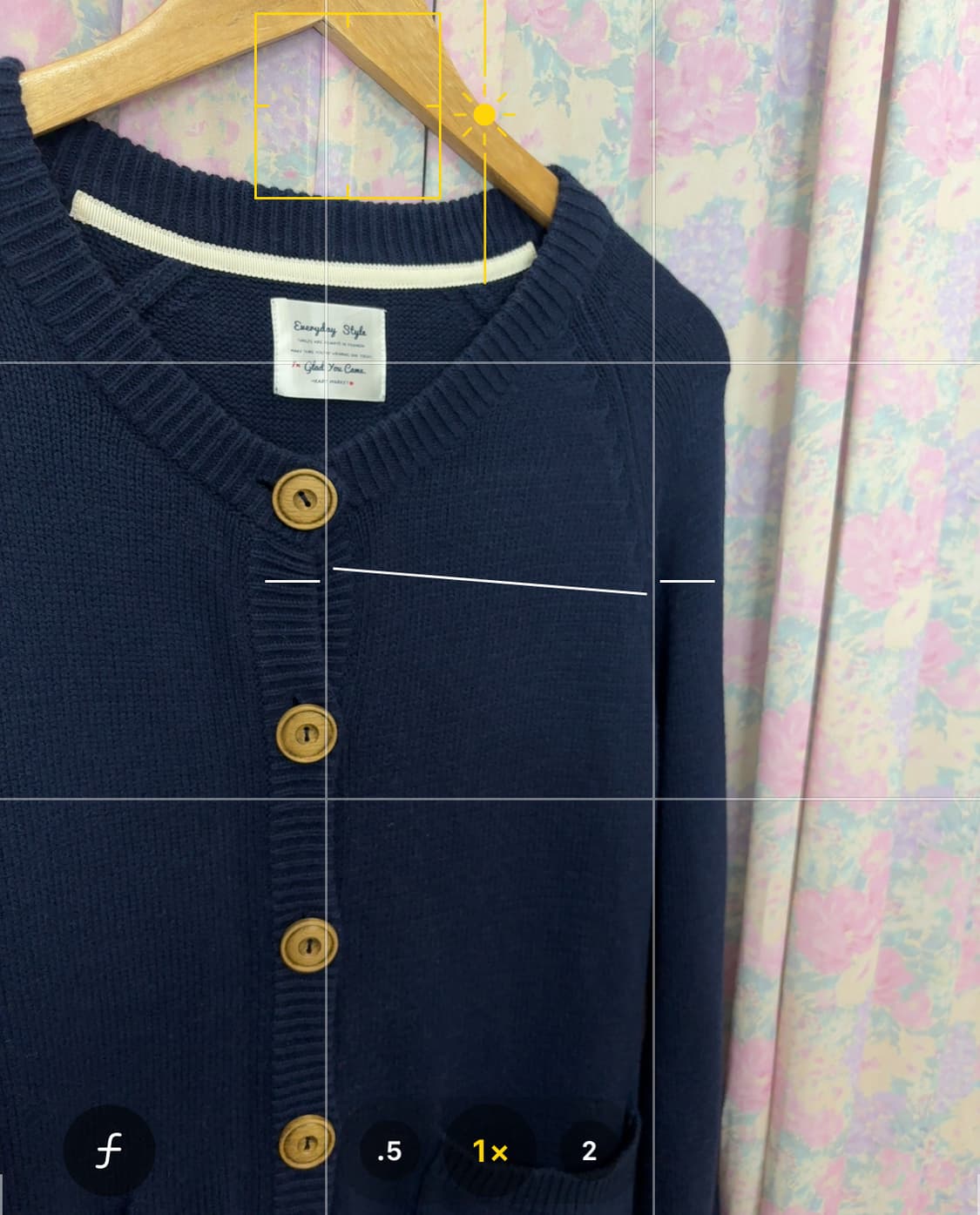 네이비 단추 가디건 상품이미지10