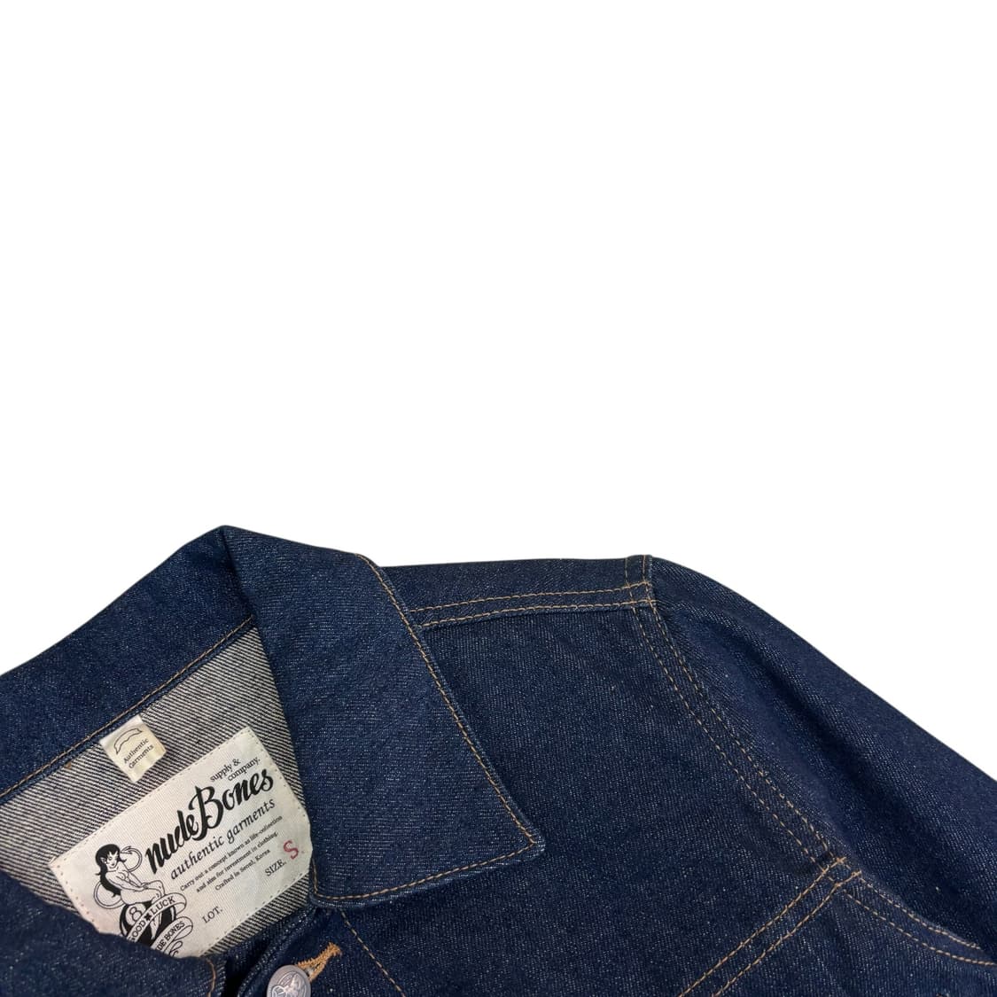 누드본즈 14OZ 데님 자켓 상품이미지3