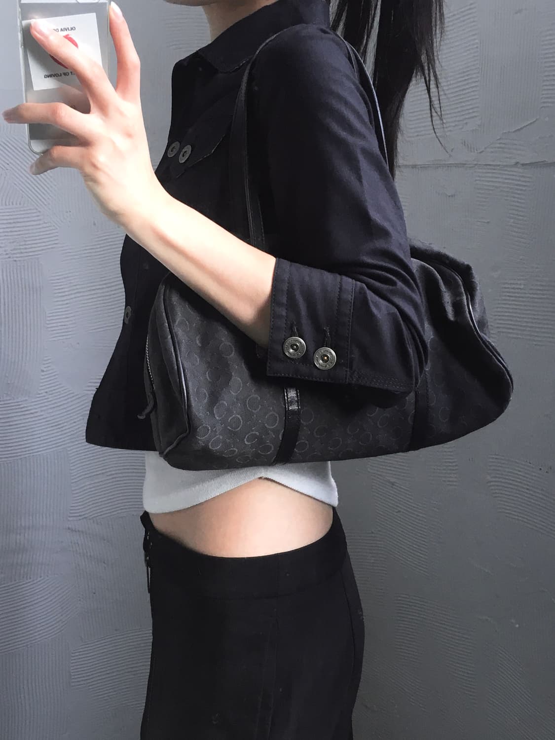 Celine 셀린느 마카담 브라운 보스턴 백 상품이미지1