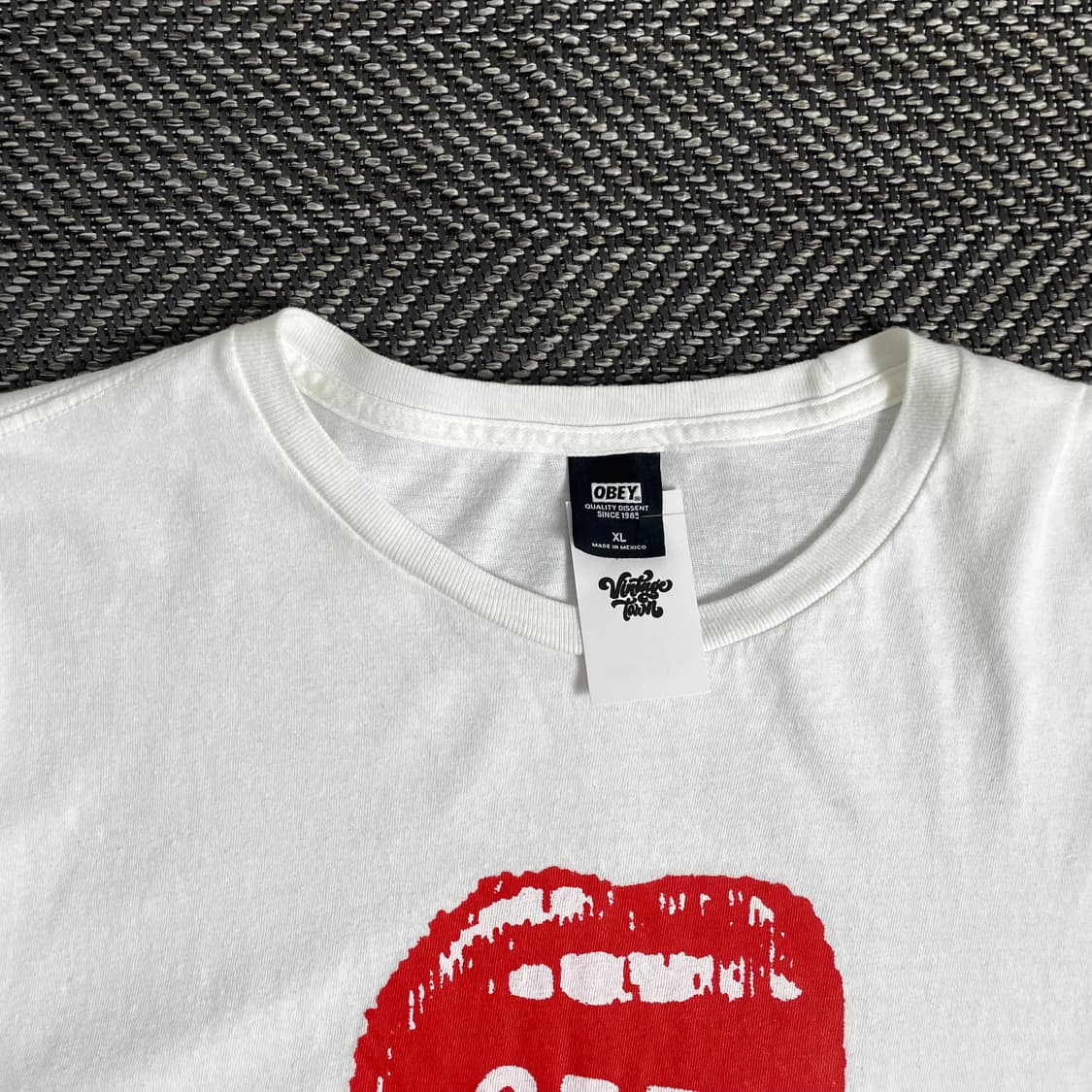 오베이 빅로고 프린팅 빅로고 박시핏 티셔츠y 2839 상품이미지4