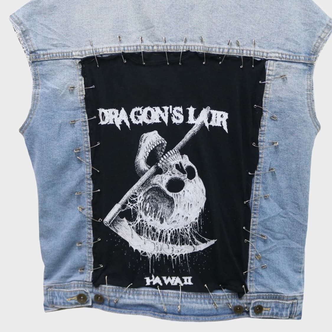 커스텀 데님 베스트 62811 상품이미지6