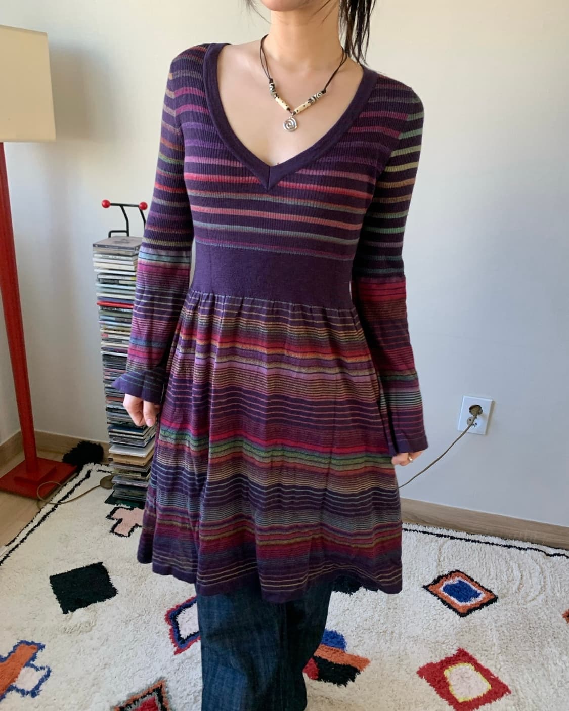 ethnic rainbow dress 상품이미지3