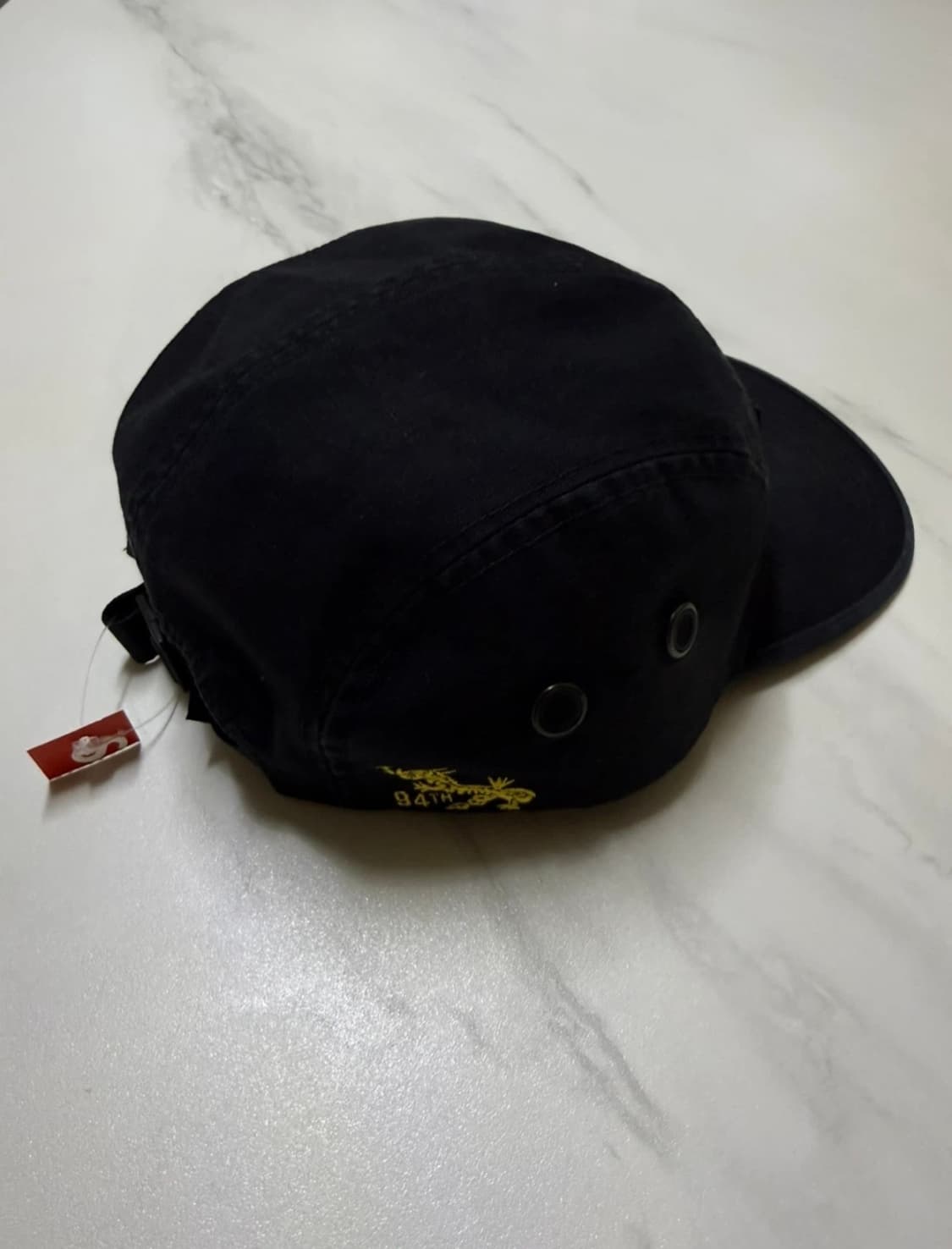 슈프림 밀리터리 캠프캡 26ss 블랙 상품이미지2