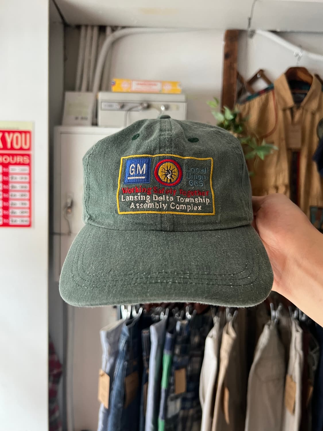 90's Made in USA GM 로컬 유니온 665 볼캡 상품이미지1