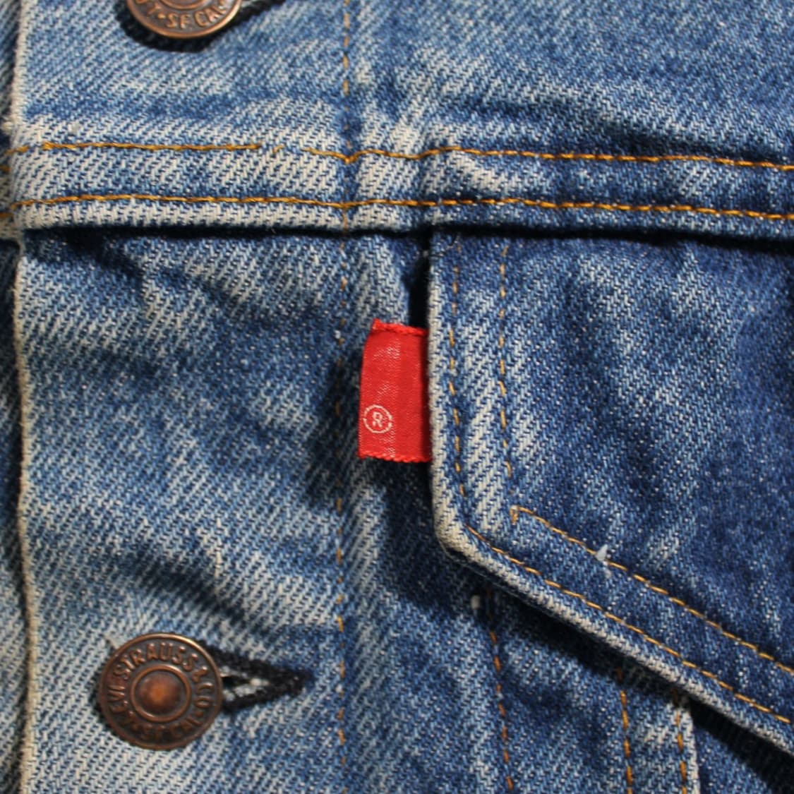 80's Levi’s 리바이스 타입3 트러커 데님자켓 (USA) L037 상품이미지4