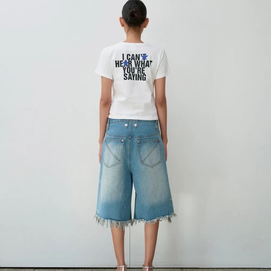 더바이닐하우스 STAR TEE WHITE (c) 상품이미지3