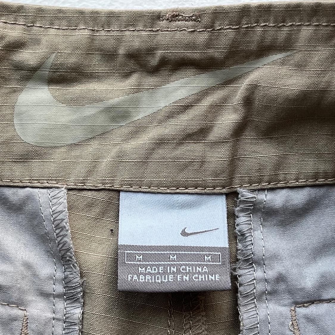 나이키 00s 스우시 제팬라인 코튼 립스탑 카고 팬츠 상품이미지9