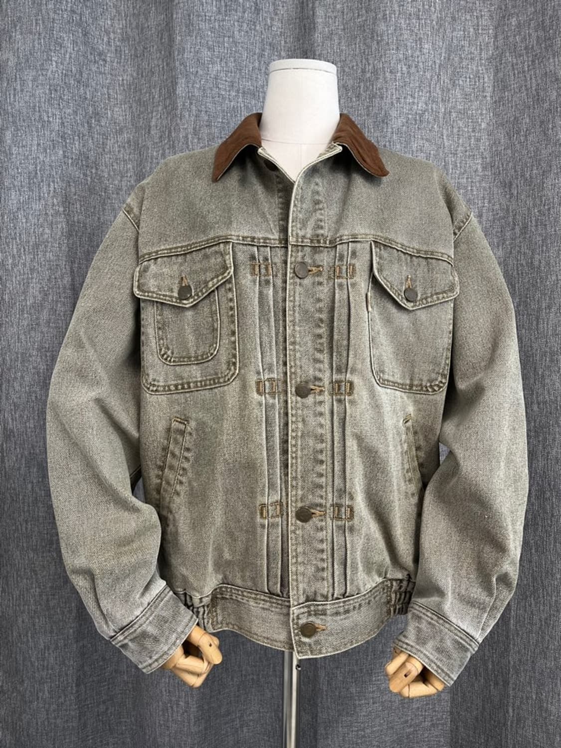 일본빈티지 MAUL RUCK 데님 트러커 자켓/#3541 상품이미지1