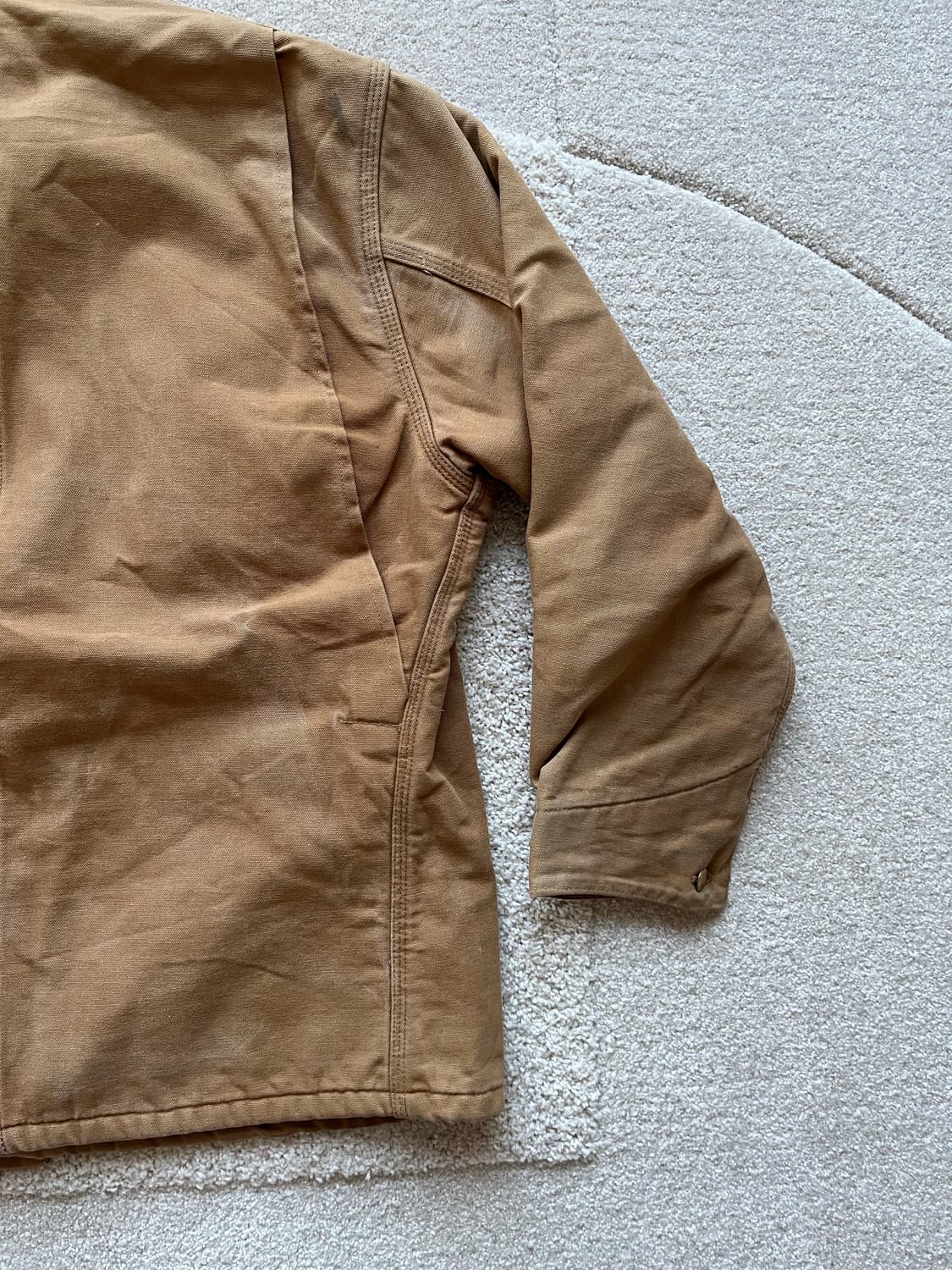 90s 칼하트 디스트로이드 워크 자켓 (103-105) 상품이미지8