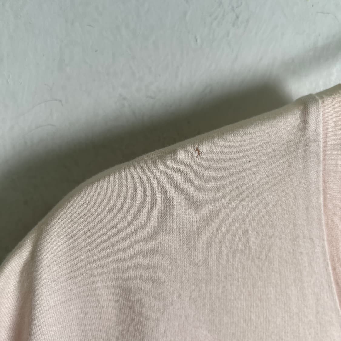 버버리 블랙 라벨 핑크 브이넥 반팔 티셔츠 상품이미지8
