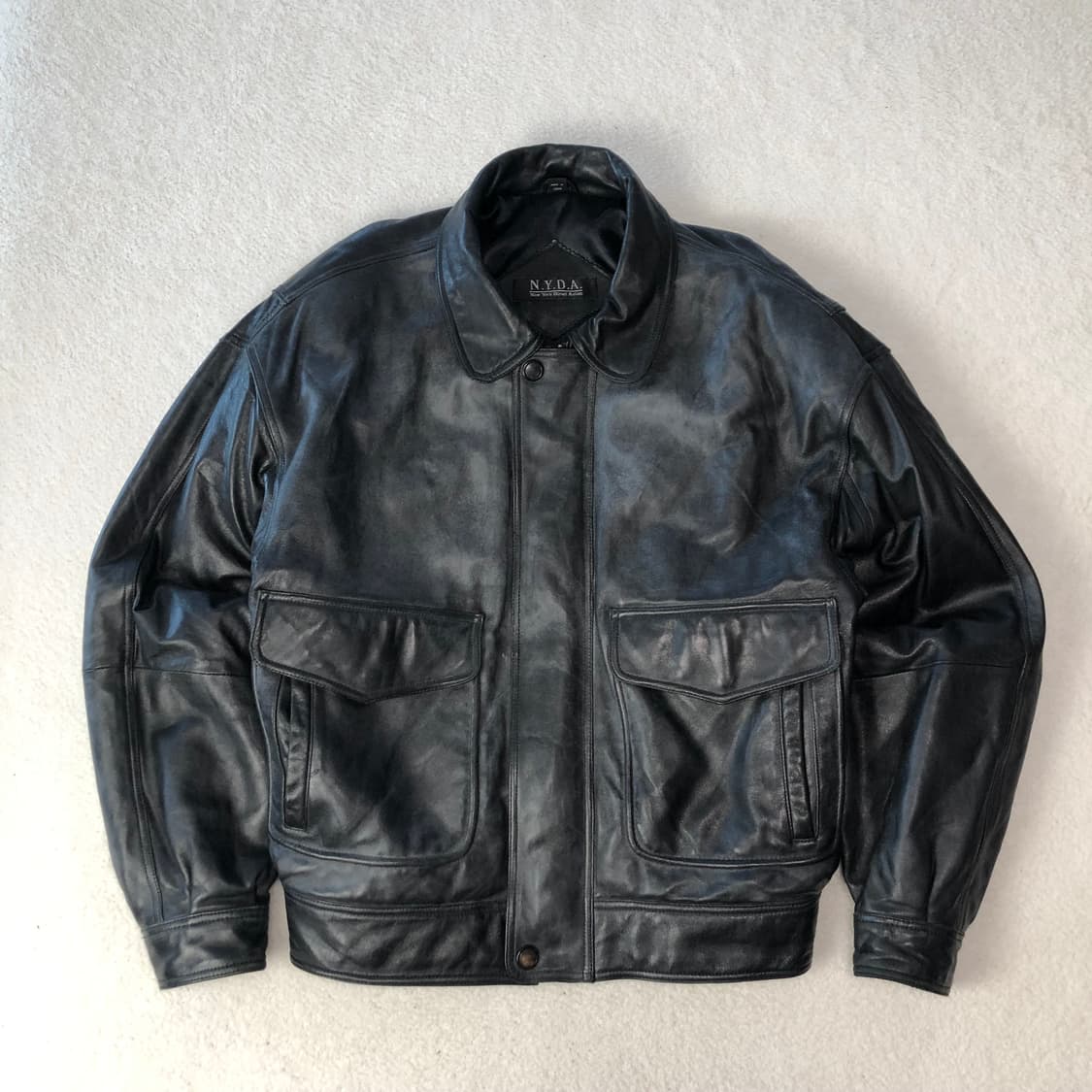 빈티지 워시드 A2 봄버자켓 상품이미지1